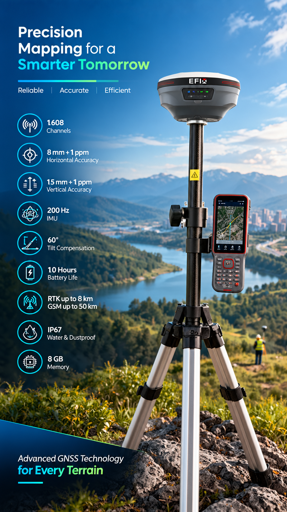 Efix GNSS One Stop Solution